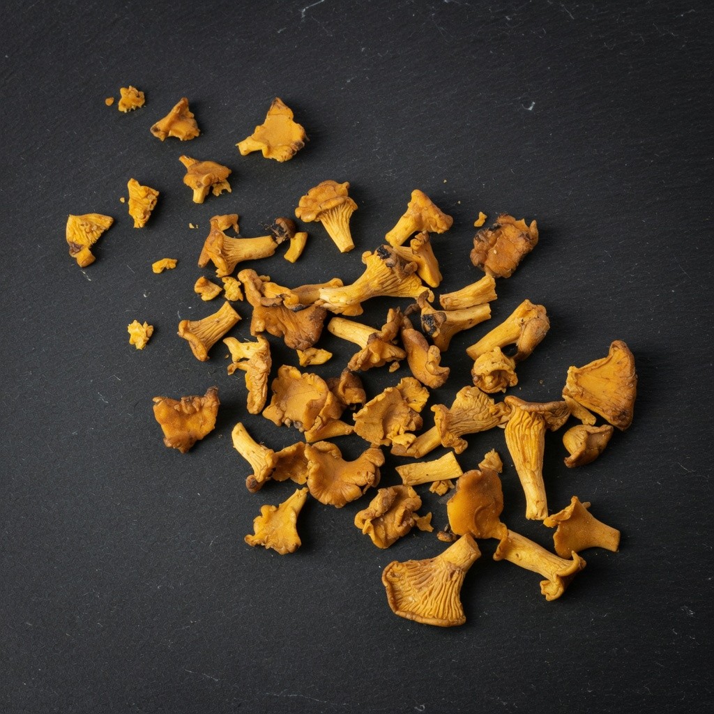 [AM-CAN-2-50] Лисички сушёные, 2 сорт (Cantharellus cibarius) (50 г)